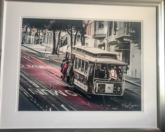San Fran Tram - currently on display at Windsor House