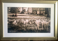Crocuses on Montpellier Hill, Harrogate - currently on display at Windsor House