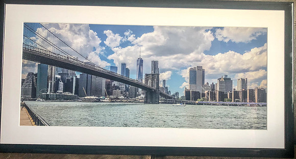 New York Skyline from Brooklyn - currently on display at Windsor House