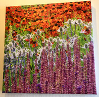 Canvas - flower beds at RHS Harlow Carr in Ashness Apartments