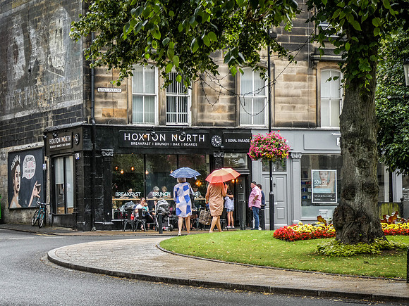 Outside Hoxton North, Crown roundabout, Harrogate