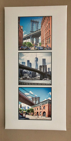 Brooklyn scenes on canvas