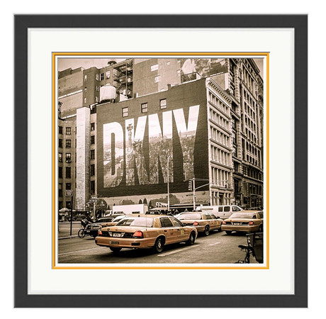 Triple mount options available in the framed prints