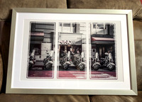 San Francisco motorbikes triptych
