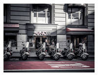 San Fran Geary St white border