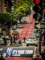 San Francisco cab top