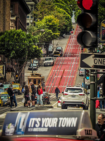 San Francisco cab top